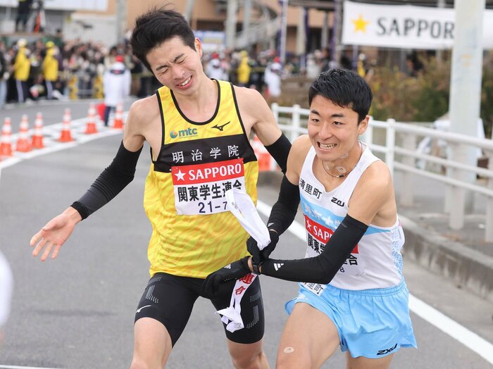 「これが人生のピークになるかも…」東大“史上最速ランナー”秋吉拓真が箱根駅伝で感じた胸の内…「究極の文武両道」選手の“気になる進路”は?<Number Web> photograph by JIJI PRESS