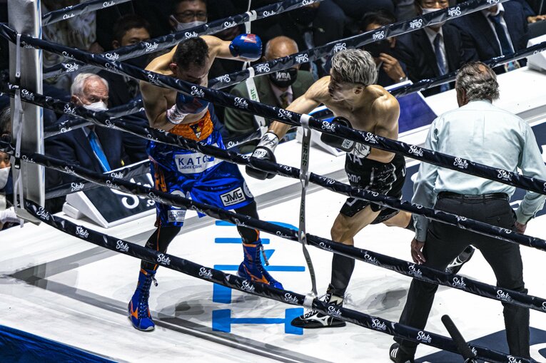 2022年6月7日／ノニト・ドネア戦（WBA・WBC・IBF世界バンタム級王座統一戦）　©Takuya Sugiyama