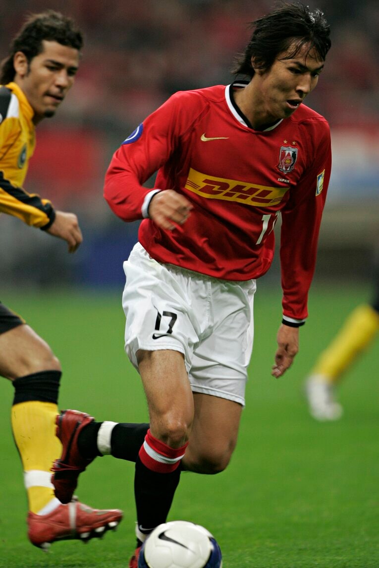 2007年、レッズにて　©Takuya Sugiyama