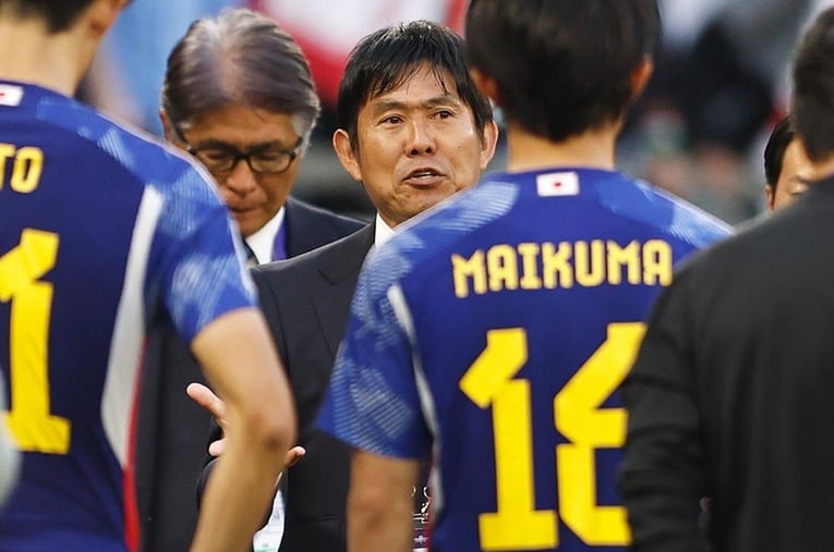 イラン戦後の森保一監督。アジアカップでの敗戦を日本通ブラジル人記者はどう見たか ／ photograph by Mutsu Kawamori