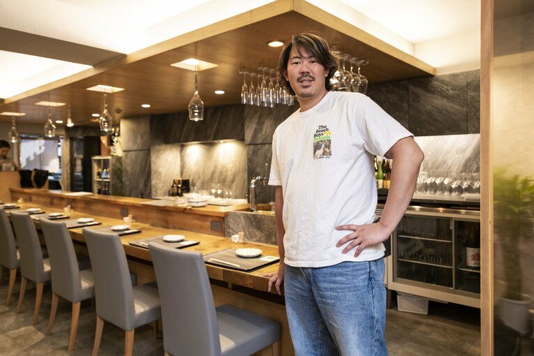 ちゃんこ店を経営する今　©Takuya Sugiyama