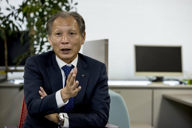 2020年、Jリーグ副理事長時代の原博実氏。今年3月、任期満了に伴い同職を退任していた　©Kiichi Matsumoto