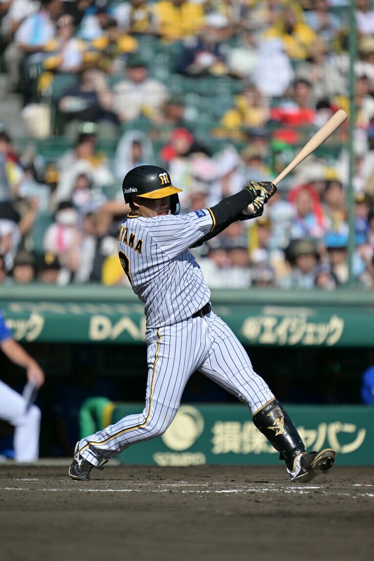大山は今シーズンは4番打者として優勝チームを引っ張るまでに成長した　©︎Hideki Sugiyama