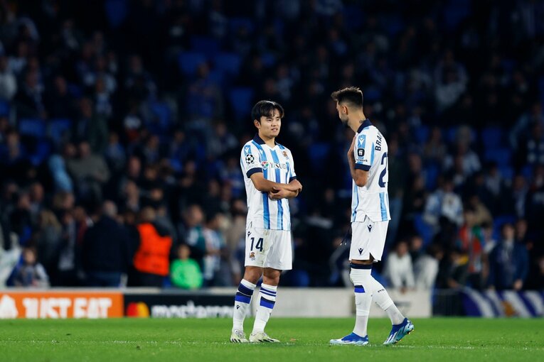 ブライス・メンデスと談笑　©Daisuke Nakashima