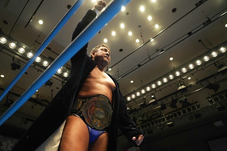 5月29日、後楽園ホール。永田裕志はT-Hawkの挑戦を受けた