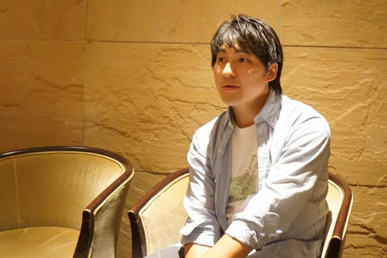 当時を振り返る渡辺郁也さん。現在は30歳に ©Number Web