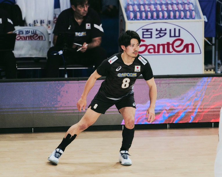 関田誠大（VNLスロベニア戦）©︎Yuki Suenaga