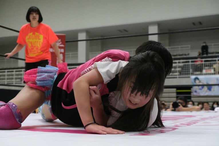 ディアナの“小学生レスラー”NENE　©Norihiro Hashimoto