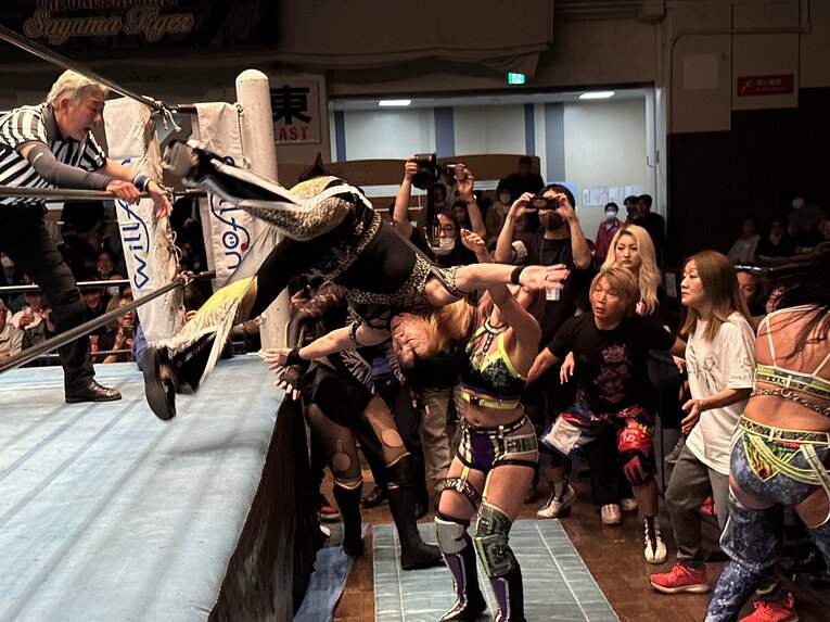 タイガー・クイーン“最後の一戦”　©Norihiro Hashimoto