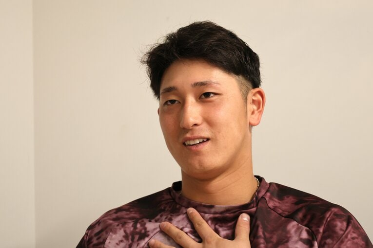 バウアーとのコンビネーションについて松尾に聞いた　©NumberWeb