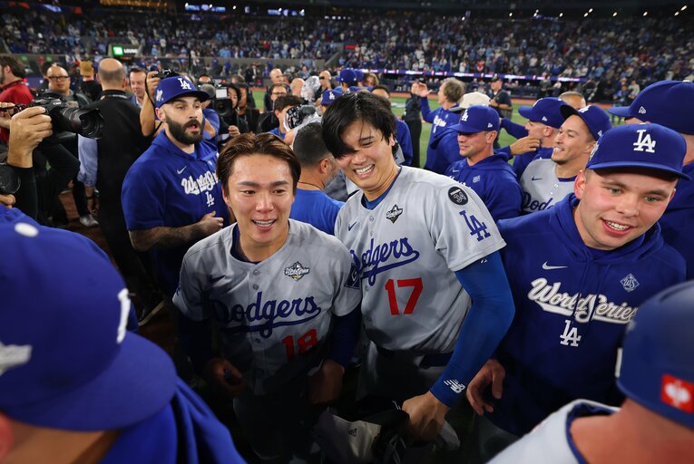 来季に向けて気になるのは、WBCも控える山本と大谷のコンディションか　©Getty Images