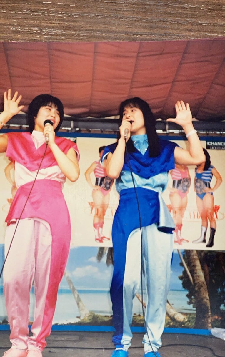 レコードデビューした1986年には、リリースイベントでも引っ張りだこになった　本人提供