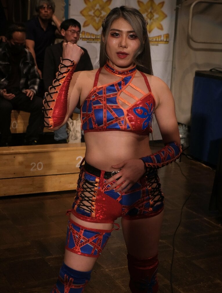 表情や佇まいが「プロレスラーらしくなった」とファンにも言われると橘