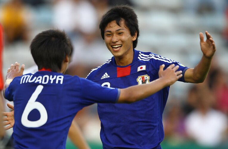 2011年、16歳の南野　©Getty Images