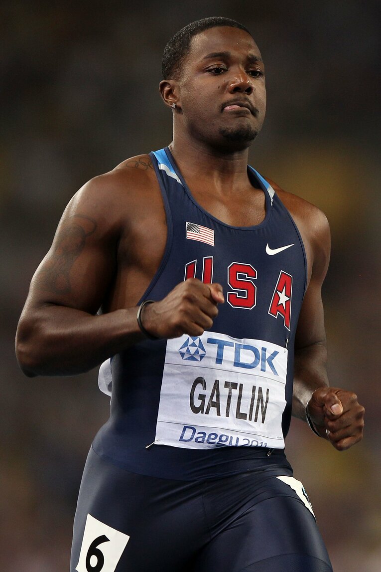 2度目のドーピング使用が発覚するも、復帰が許されたガトリン（2011年撮影）　©Getty Images