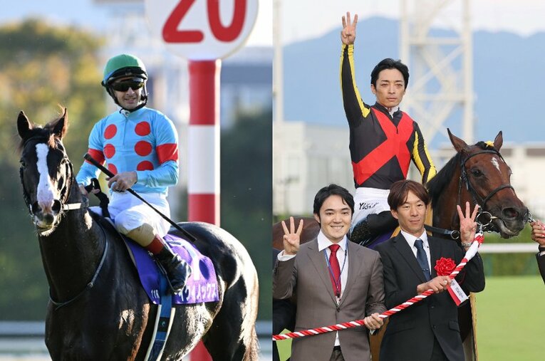 「世界最強」と称されるイクイノックスと、異次元の強さで牝馬三冠を達成したリバティアイランド。ジャパンカップで頂点に立つのはどちらか ／ photograph by Keiji Ishikawa/JIJI PRESS