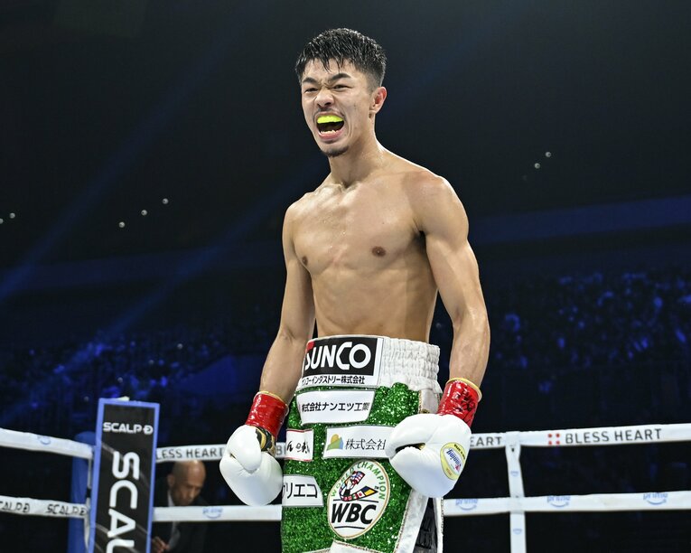 井上尚弥との「究極の日本人対決」に向けて成長を続ける中谷潤人　©Hiroaki Yamaguchi