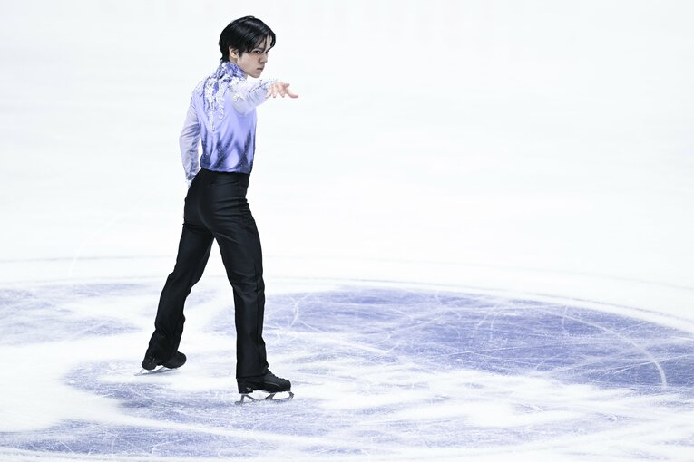 宇野昌磨、NHK杯SP  ©︎Asami Enomoto