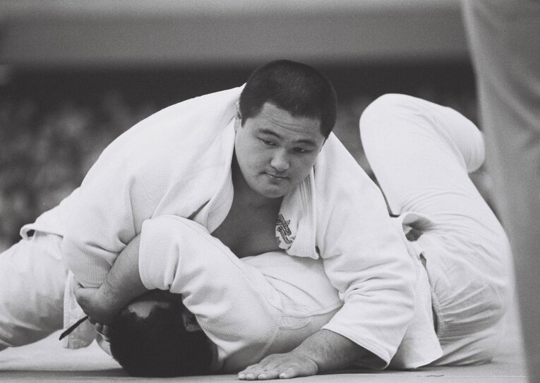 山下泰裕の現役時代　©BUNGEISHUNJU