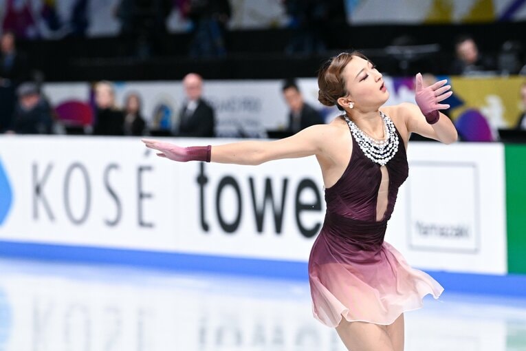 SPから立て直し、安定した演技を見せたフリー【スワイプするとそのほかの写真もご覧になれます】　©Asami Enomoto