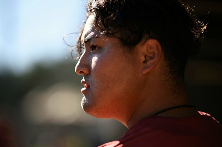 ソフトバンクが交渉する権利を得た米スタンフォード大の佐々木麟太郎　©Getty Images