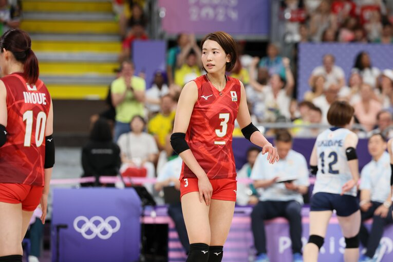 古賀紗理那（パリ五輪）©︎Kaoru Watanabe/JMPA