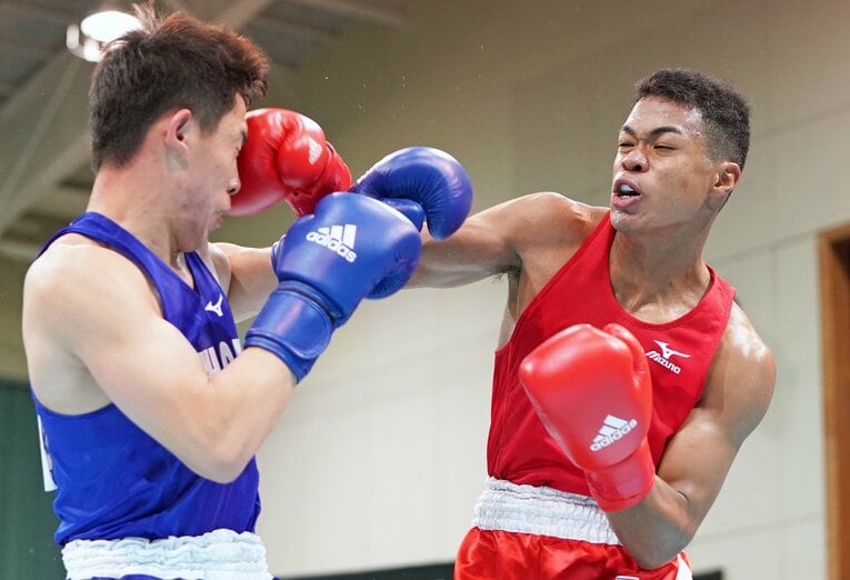 大学卒業後も競技を続けた岡澤セオン（2018年）©Naoki Fukuda