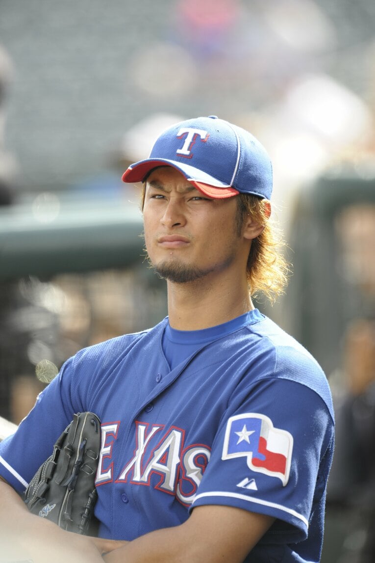 2012年　レンジャース時代のダルビッシュ　©Naoya Sanuki