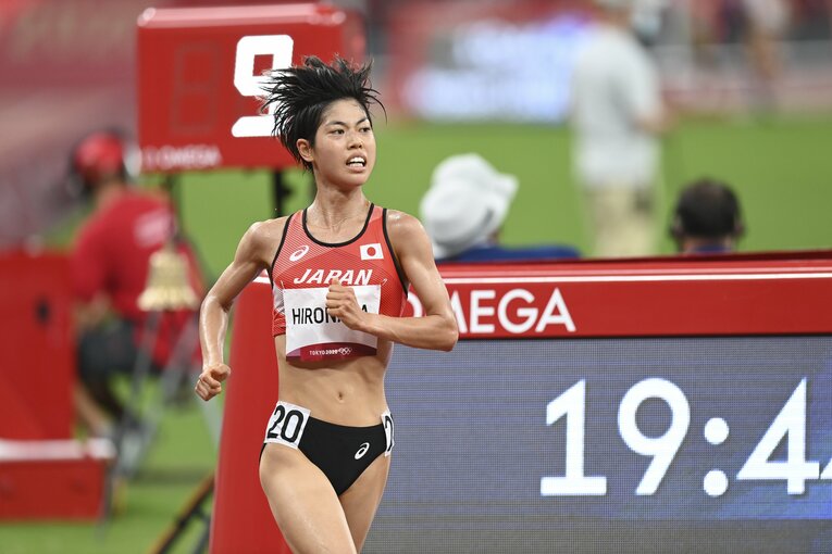 東京五輪で日の丸を背負った廣中とは同年代だった　©JMPA