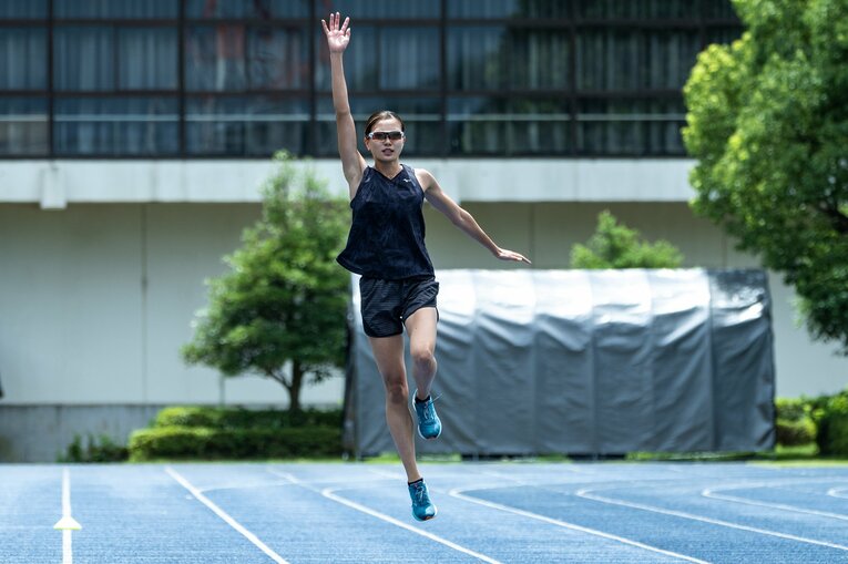 長い手足は走高跳の競技適性的には有利に　©Takuya Sugiyama