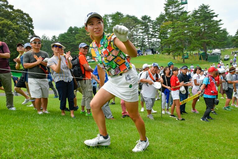渋野日向子（2019年NEC軽井沢72 ゴルフトーナメント）©︎Takuya Sugiyama