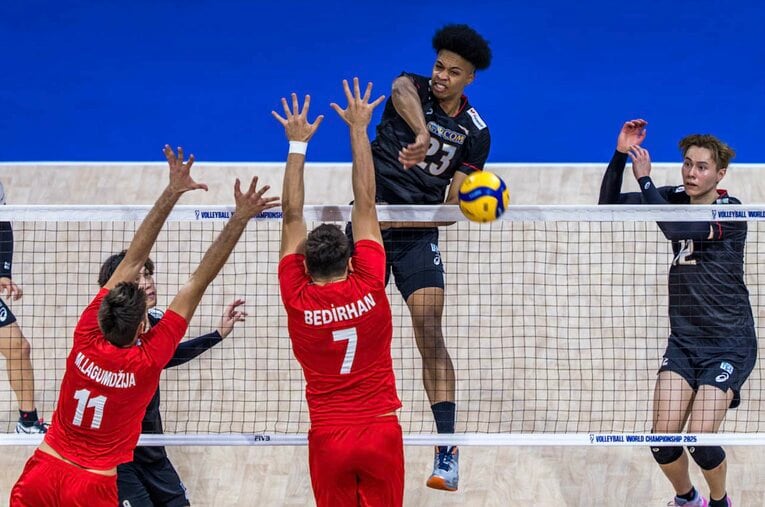 バレーボール世界選手権・トルコ戦　©︎Volleyball World