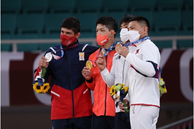 柔道・大野将平 ／ photograph by RyosukeMonju/JMPA