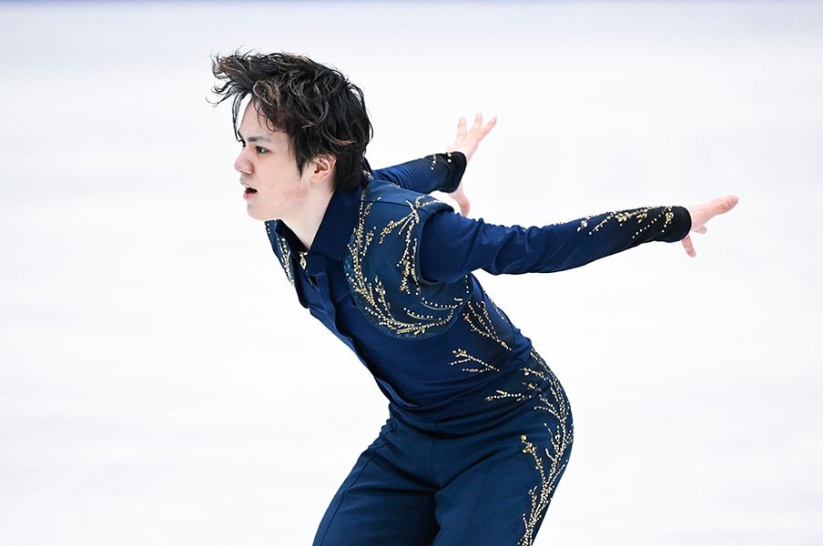 進化する宇野昌磨の得点<Number Web> photograph by Asami Enomoto