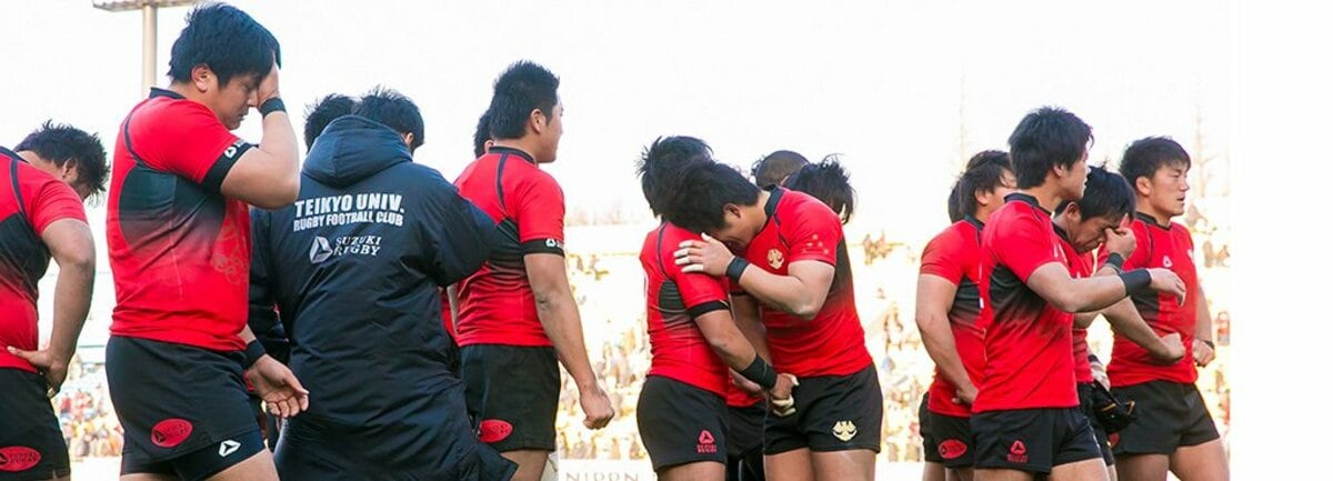 東芝に負けた帝京大、大粒の涙……。日本選手権、学生vs.社会人の白熱