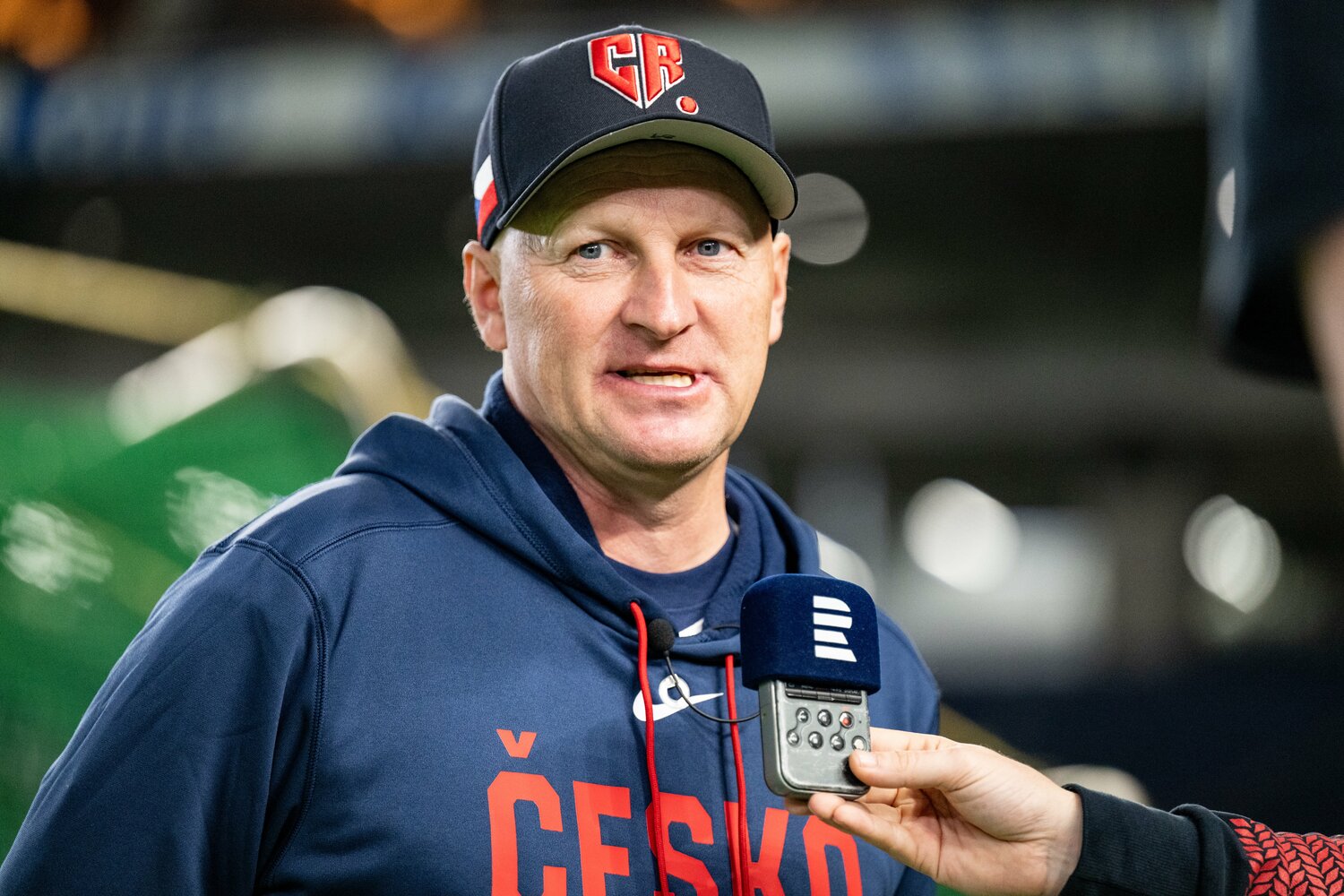 チェコを率いるパベル・ハジム監督、54歳。本業は神経科医だ ©Nanae Suzuki