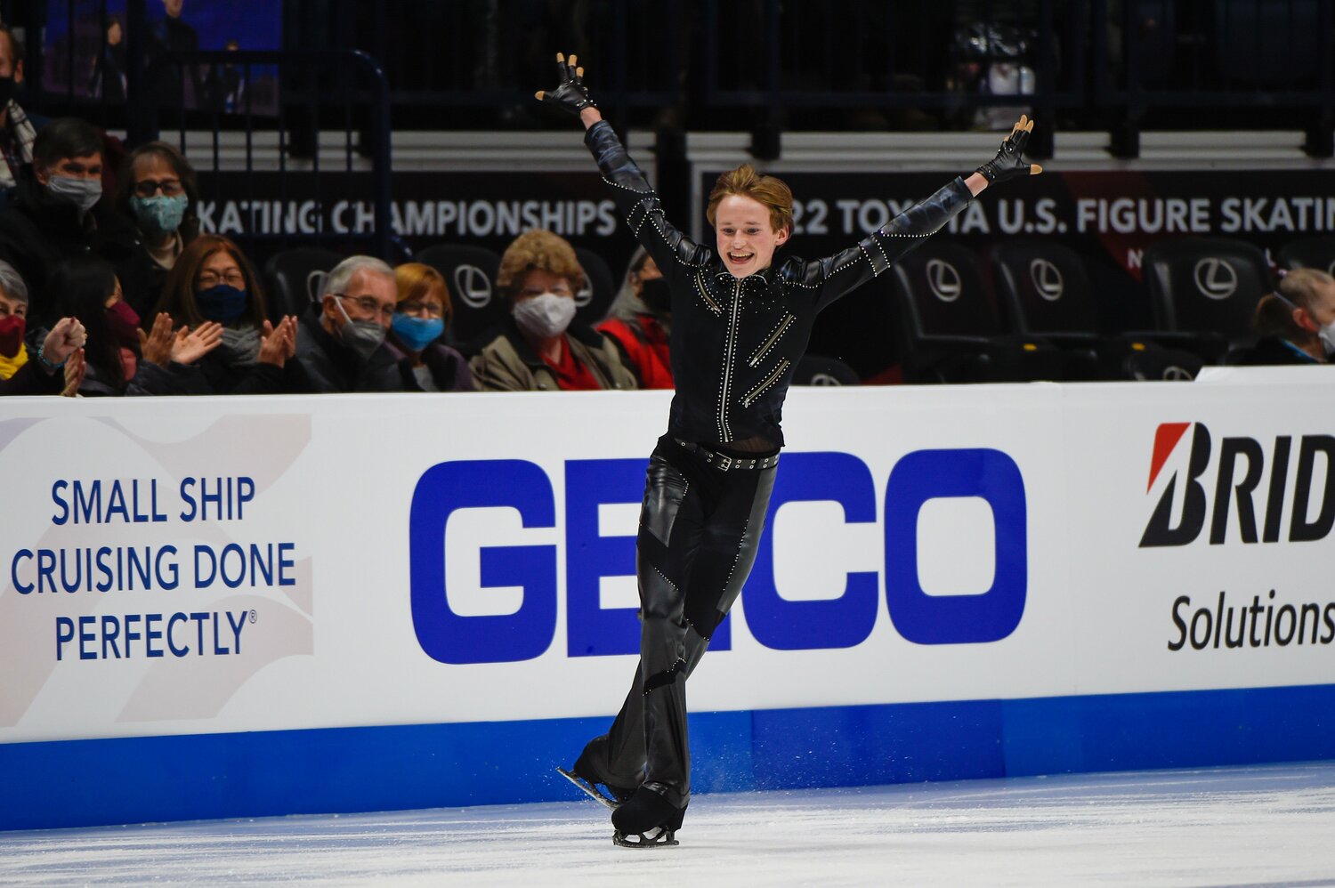 17歳のイリヤ・マリニンはSPで3位に入る好演技を見せた