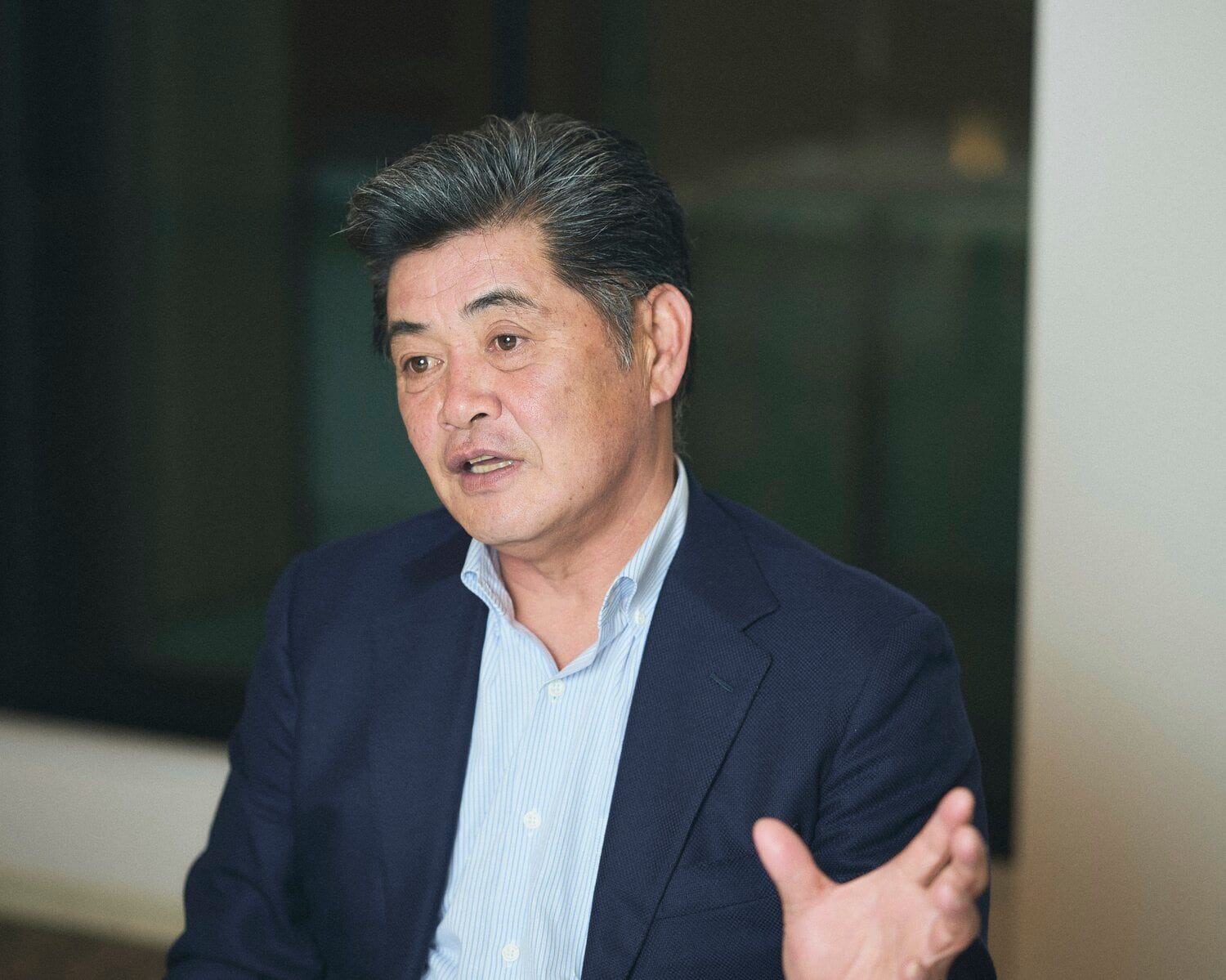 「選手たちには私の正直な気持ちを直接話しました」 ©Yuki Suenaga