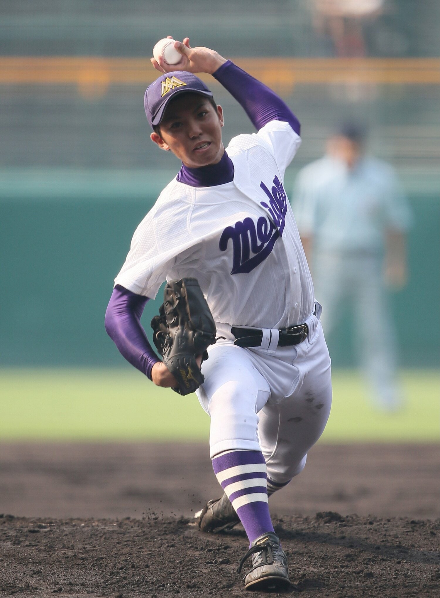 愛工大名電時代の東 ©JIJI PRESS