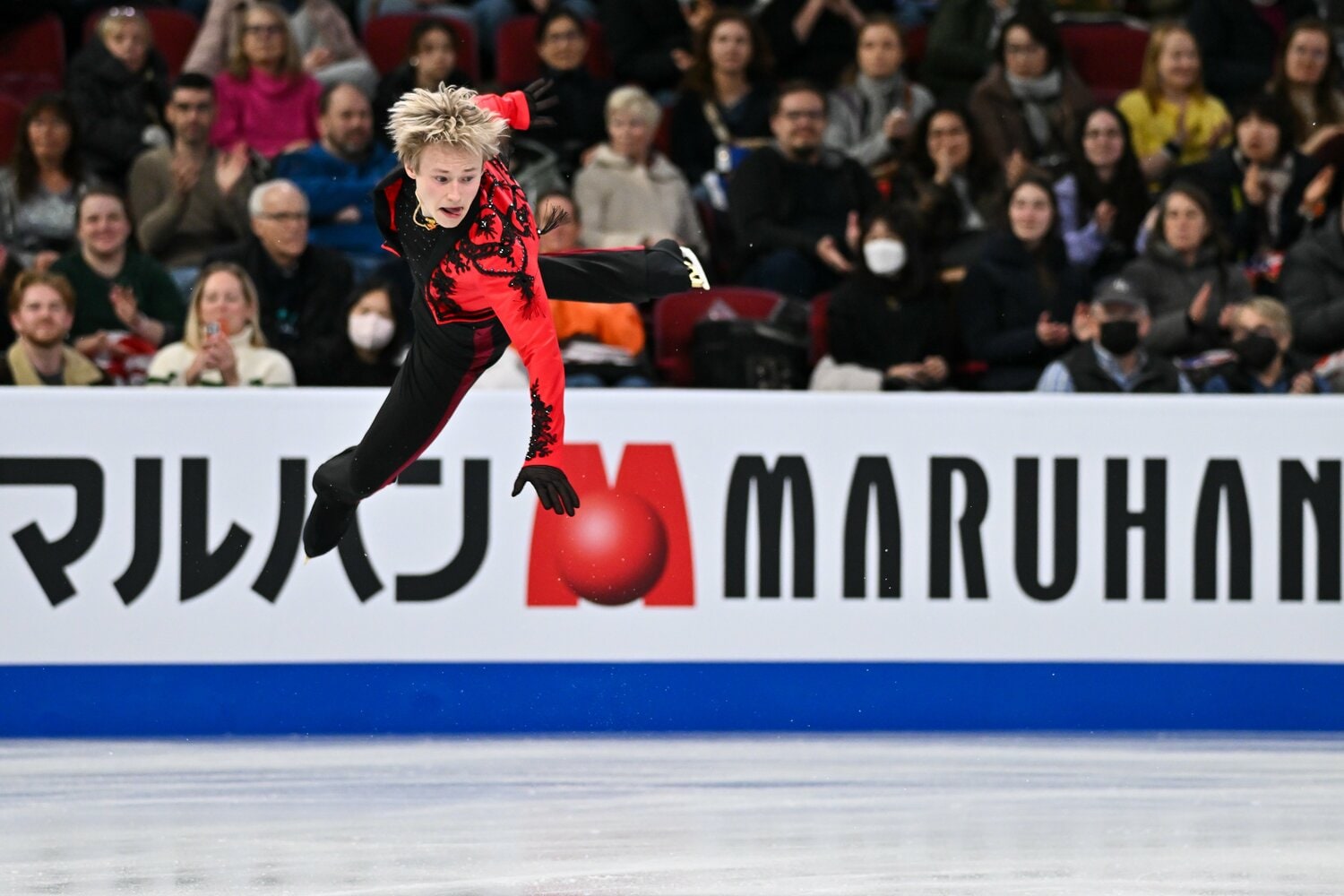 世界選手権ショートでは3位スタートだったマリニン ©︎Getty Images