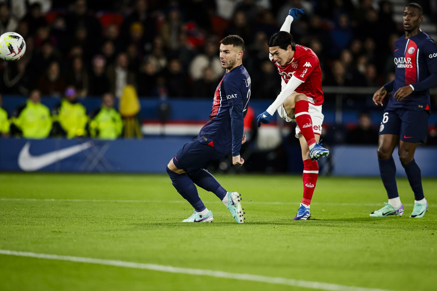 PSGの牙城こそ崩せなかったものの、直接対決ではゴールを奪うなど奮闘した　©Getty Images