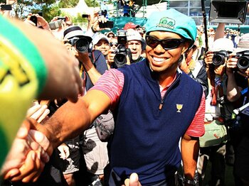 タイガー・ウッズ復活が、男子ゴルフを面白くする。～ウッズにあってマキロイにないもの～＜Number Web＞ photograph by Taku Miyamoto