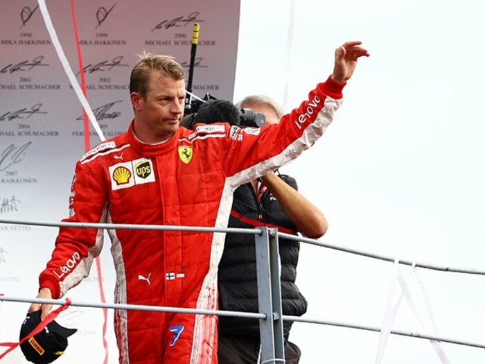 今も走り続けるライコネンのF1道。弱小の古巣に移籍、それがどうした。<Number Web> photograph by Getty Images