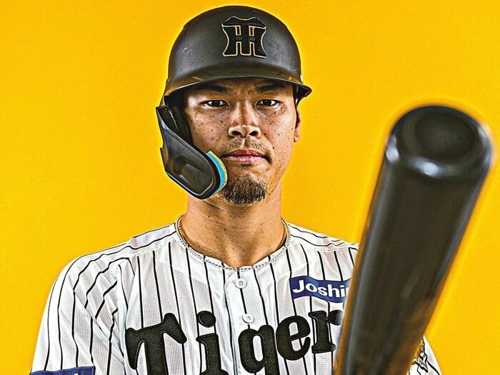 大ブレークの予感…開幕前にドジャースの怪腕スネルから本塁打！ 阪神・佐藤輝明が語っていた「しっかり当たれば、飛ぶ」の深い意味とは？＜Number Web＞ photograph by Takuya Sugiyama