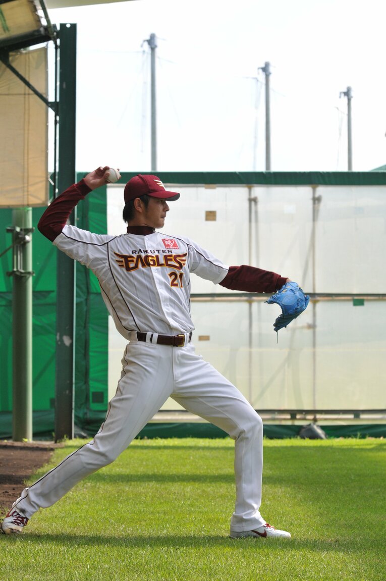 楽天時代の岩隈　©Hideki Sugiyama