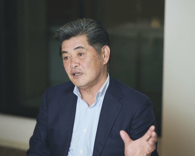 「選手たちには私の正直な気持ちを直接話しました」 ©Yuki Suenaga