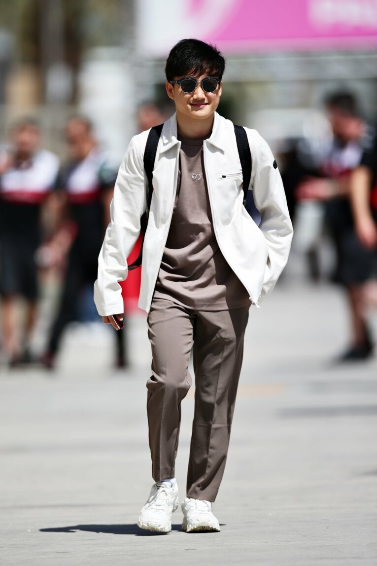 バーレーンGPの角田裕毅　©Red Bull Content Pool