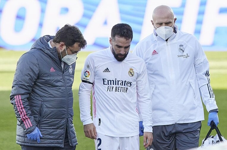 怪我人に苦しんだ今季のR・マドリー。カルバハルも繰り返し離脱した ／ photograph by Getty Images