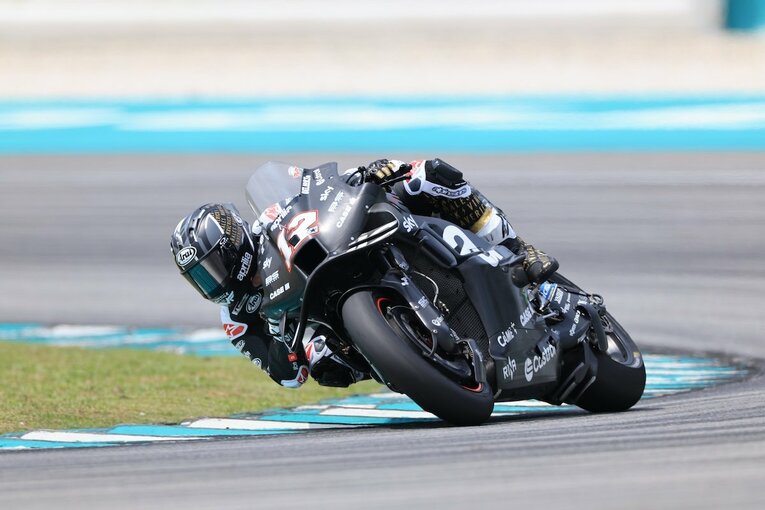 アプリリアのマーベリック・ピニャーレス　©Satoshi Endo