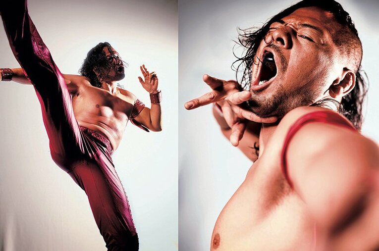 プロレス2016特集 中邑真輔 アメリカ現地で密着取材＆撮影（NumberPLUS 2016.08） ／ photograph by Tadashi Shirasawa